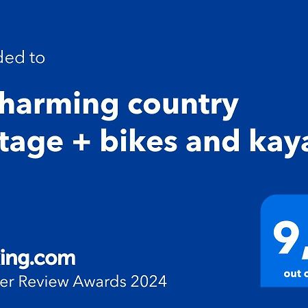A Charming Country Cottage + Bikes And Kayaks Bosa Eksteriør billede